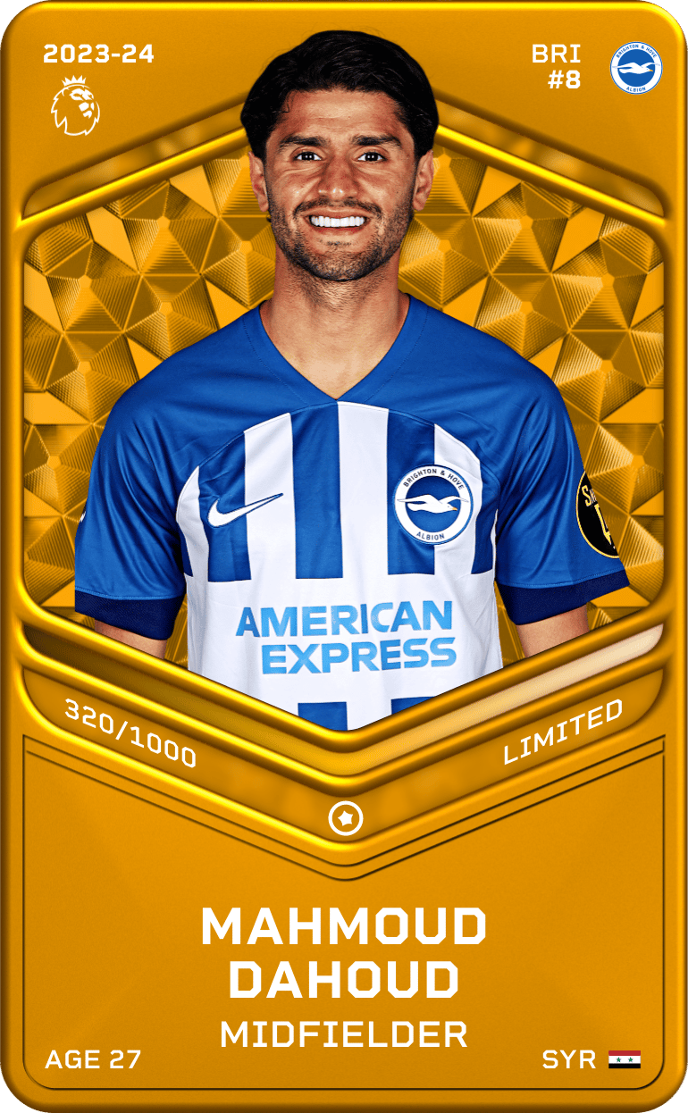 Mahmoud Dahoud 2023-24 • Limited 320/1000