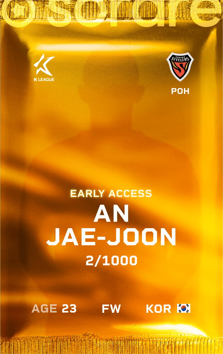 An Jae-Jun 2025-26 • Limited 2/1000