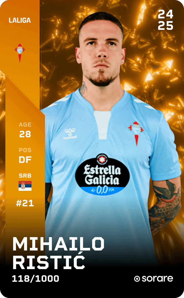 Mihailo Ristić 2024-25 • Limited 118/1000