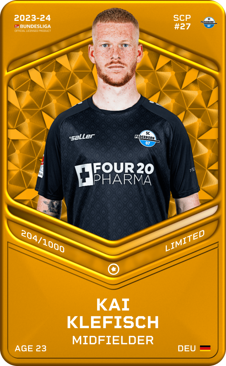 Kai Klefisch 2023-24 • Limited 204/1000