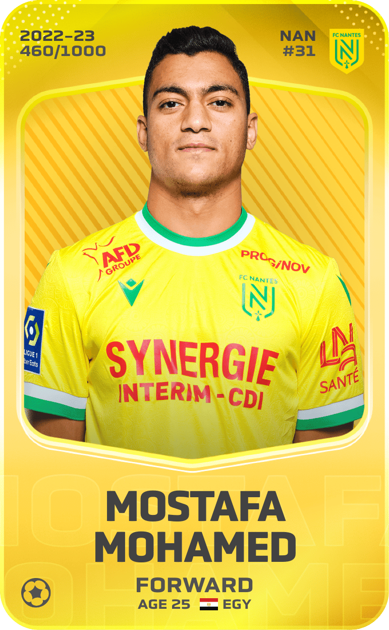Mostafa Mohamed 2022-23 • Limited 460/1000