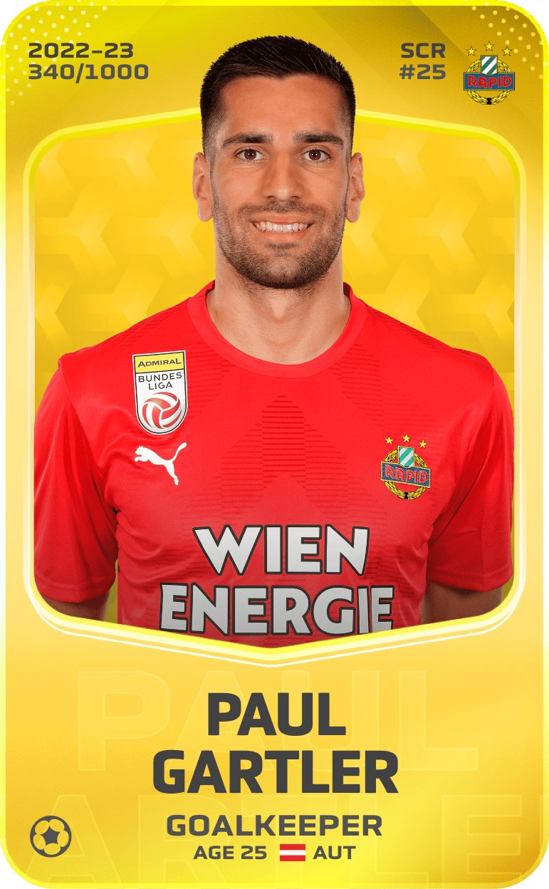 Paul Gartler 2022-23 • Limited 340/1000
