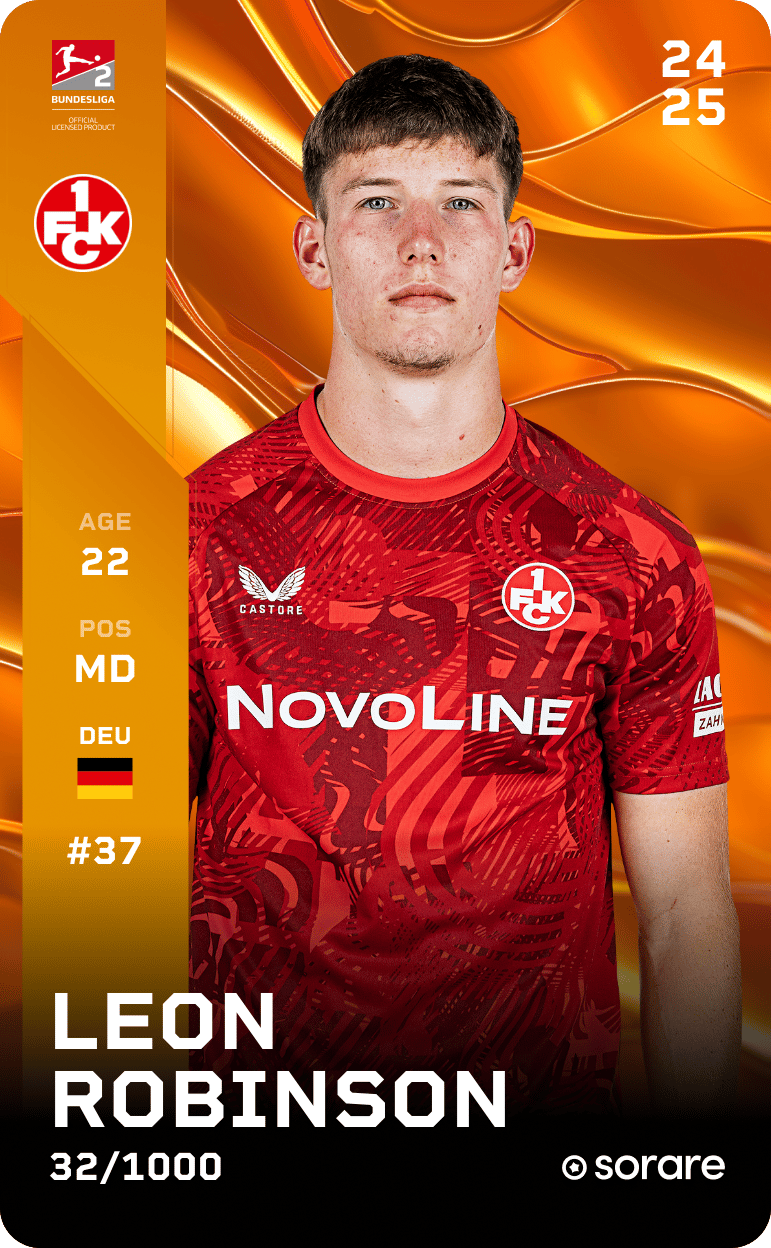 Leon Robinson 2024-25 • Limited 32/1000