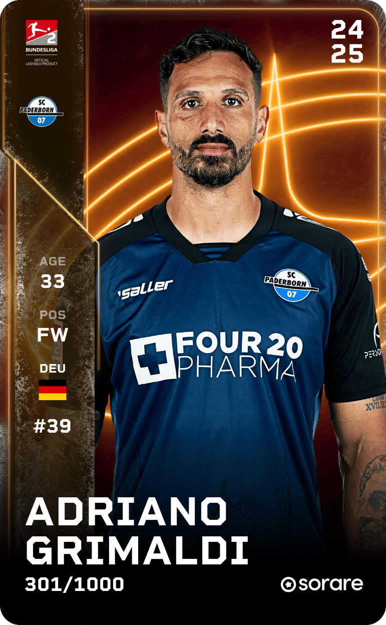 Adriano Grimaldi 2024-25 • Limited 301/1000