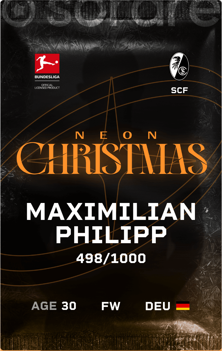 Maximilian Philipp 2024-25 • Limited 498/1000