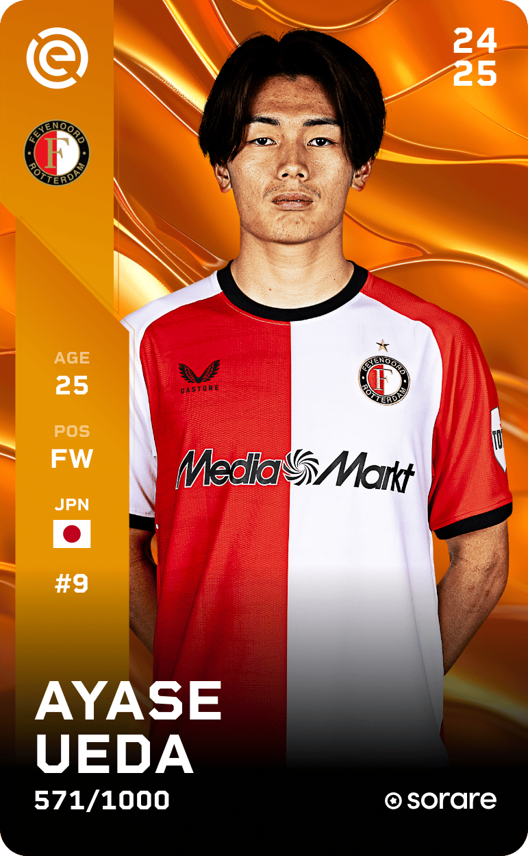 Ayase Ueda 2024-25 • Limited 571/1000