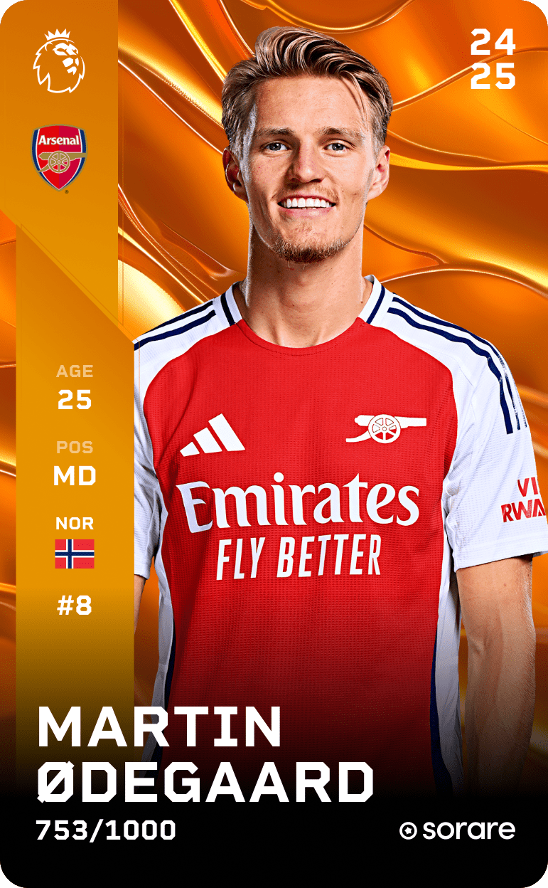 Martin Ødegaard 2024-25 • Limited 753/1000