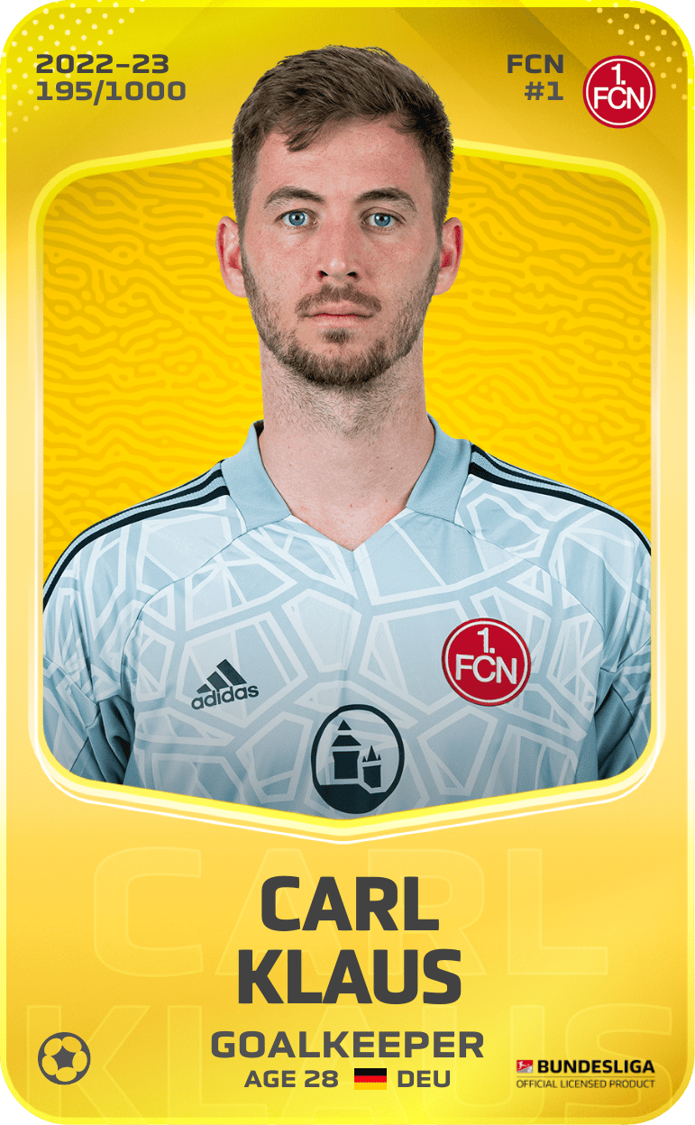 Carl Klaus 2022-23 • Limited 195/1000