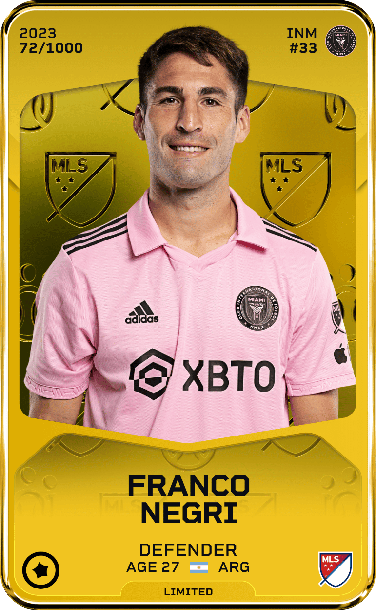 Franco Negri 2023-24 • Limited 72/1000