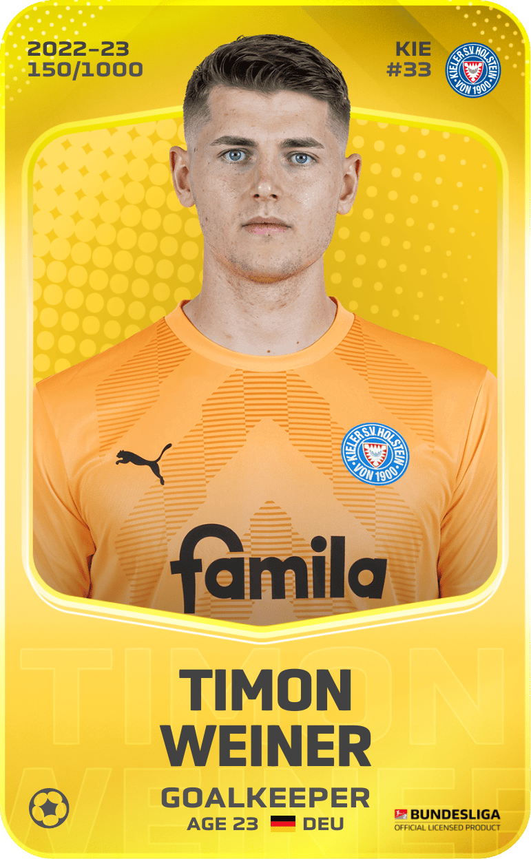 Timon Weiner 2022-23 • Limited 150/1000