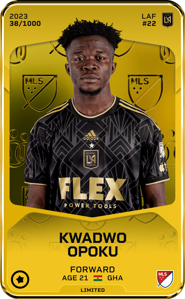 Kwadwo Opoku 2023-24 • Limited 38/1000