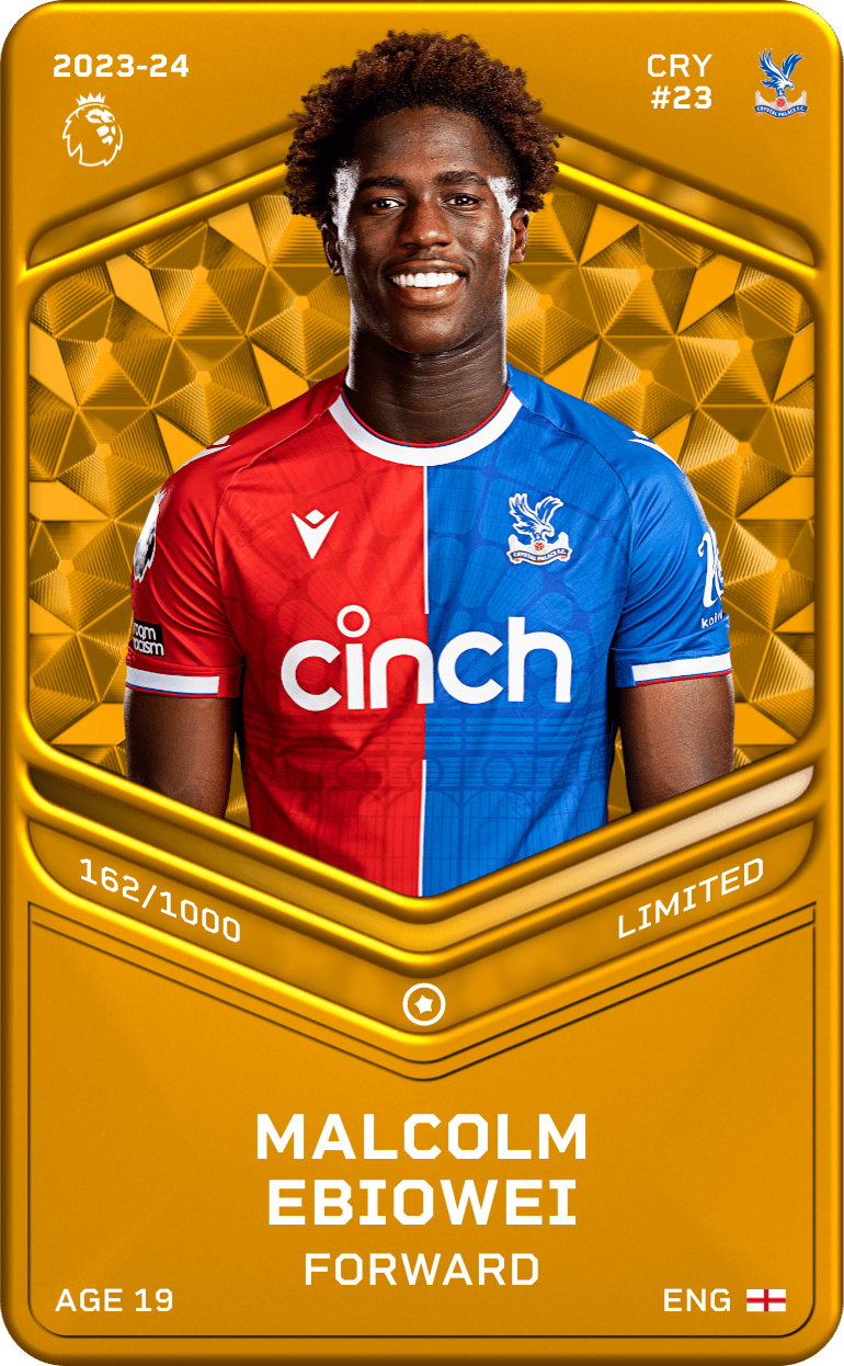 Malcolm Ebiowei 2023-24 • Limited 162/1000