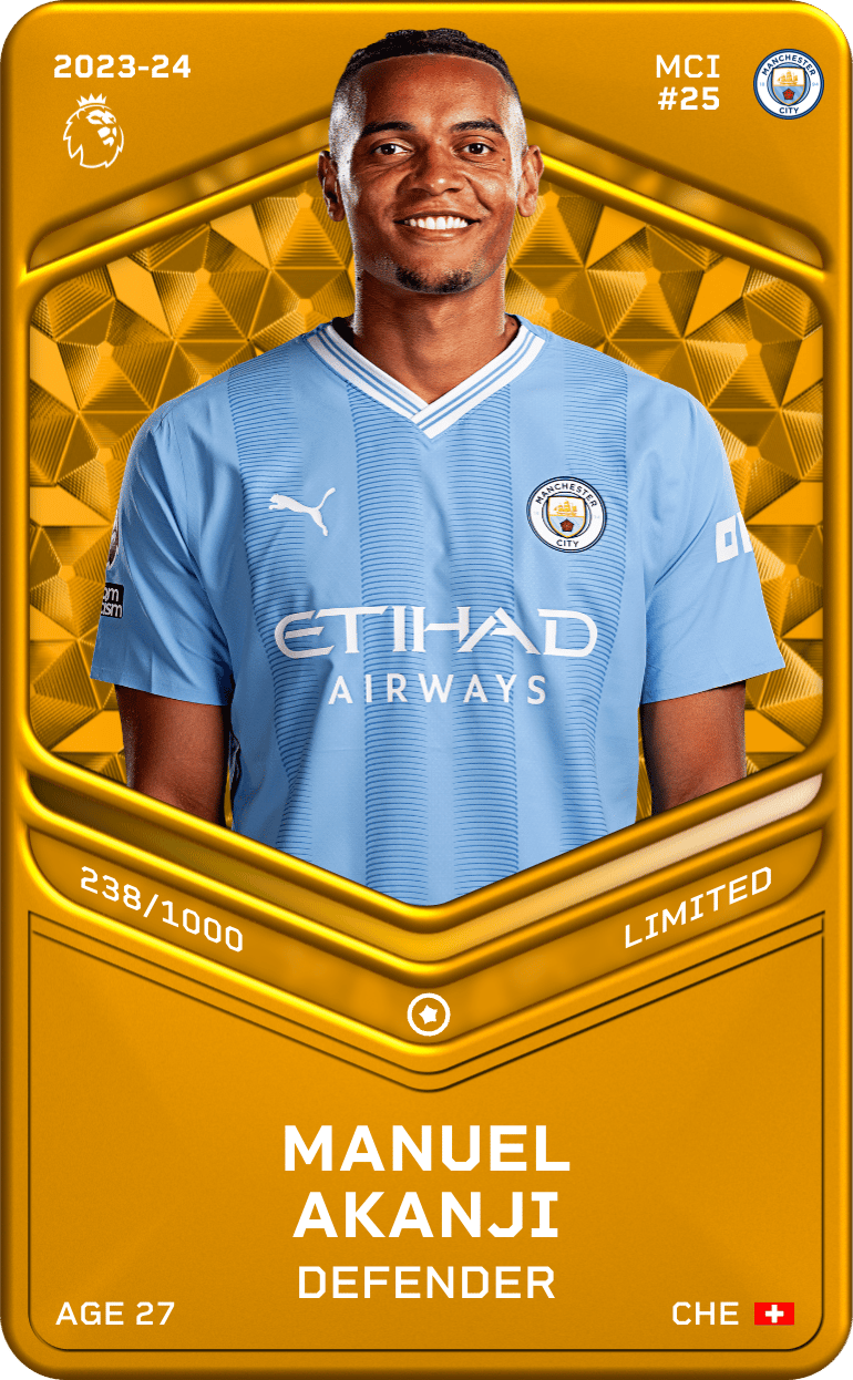 Manuel Akanji 2023-24 • Limited 238/1000