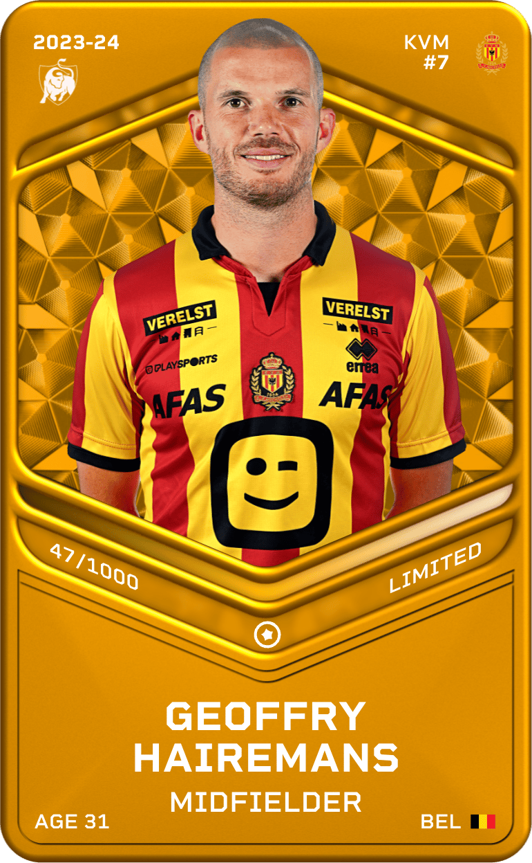 Geoffry Hairemans 2023-24 • Limited 47/1000