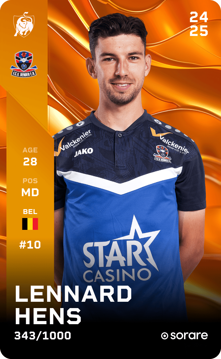 Lennard Hens 2024-25 • Limited 343/1000