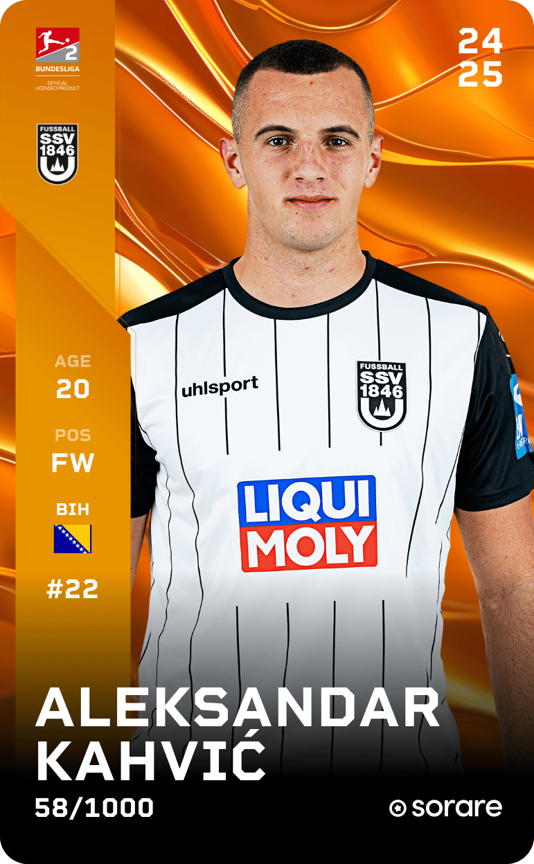 Aleksandar Kahvić 2024-25 • Limited 58/1000