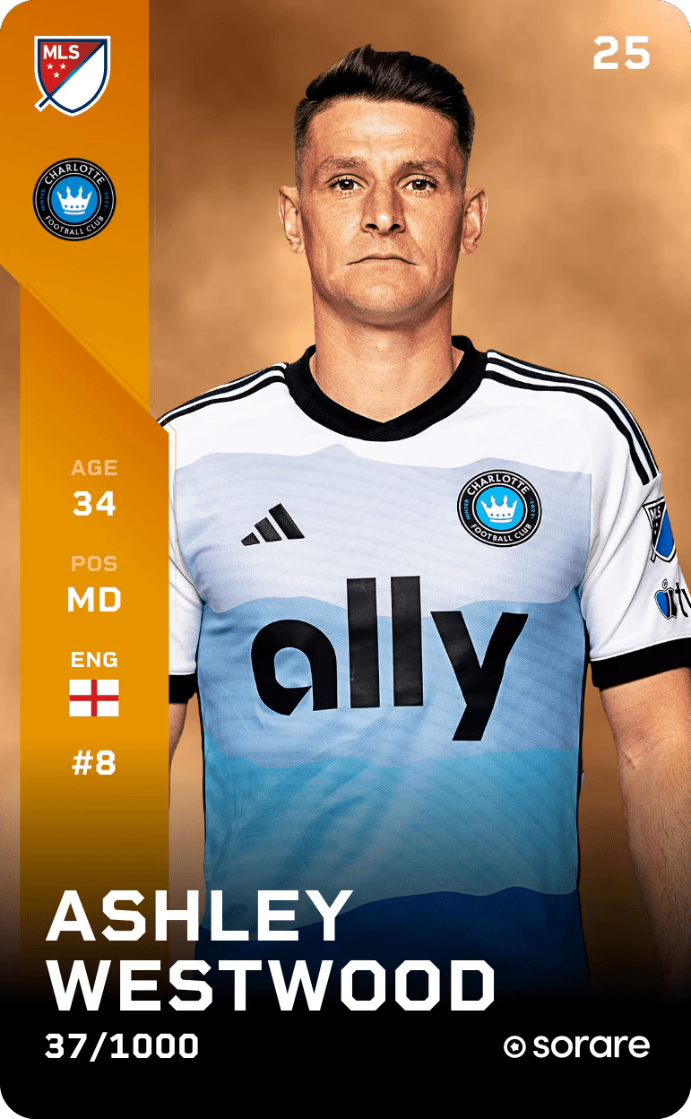 Ashley Westwood 2025-26 • Limited 37/1000