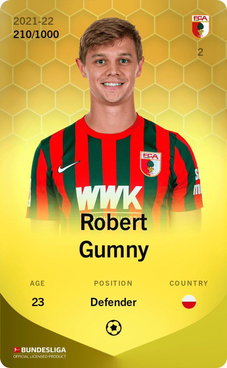 Robert Gumny 2021-22 • Limited 210/1000