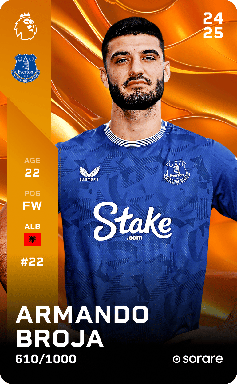 Armando Broja 2024-25 • Limited 610/1000
