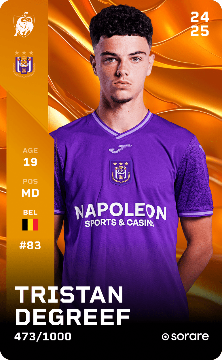Tristan Degreef 2024-25 • Limited 473/1000