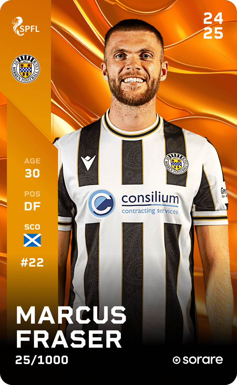 Marcus Fraser 2024-25 • Limited 25/1000