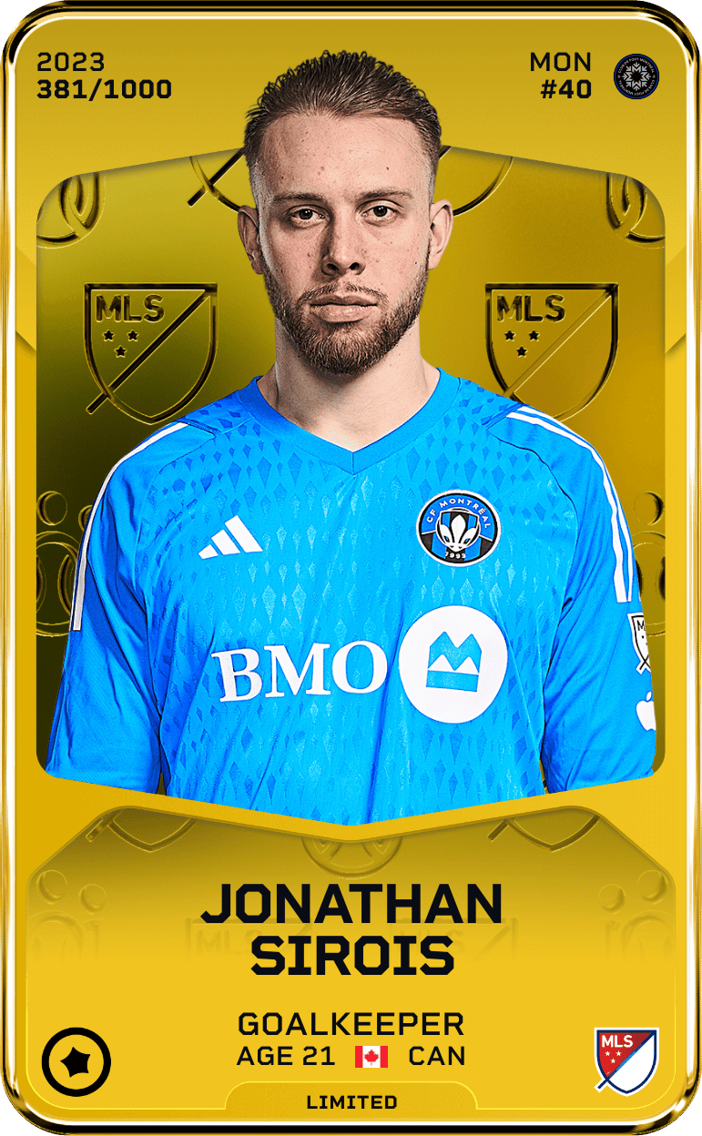 Jonathan Sirois 2023-24 • Limited 381/1000
