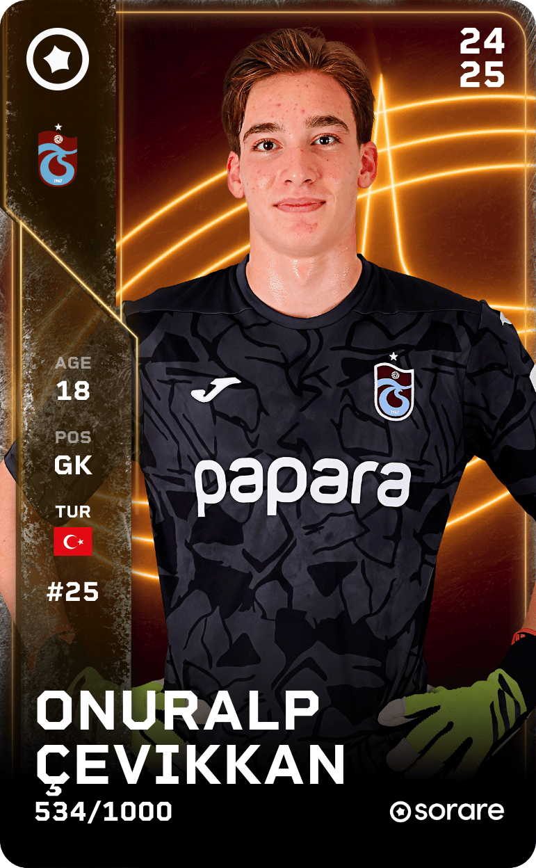 Onuralp Çevikkan 2024-25 • Limited 534/1000