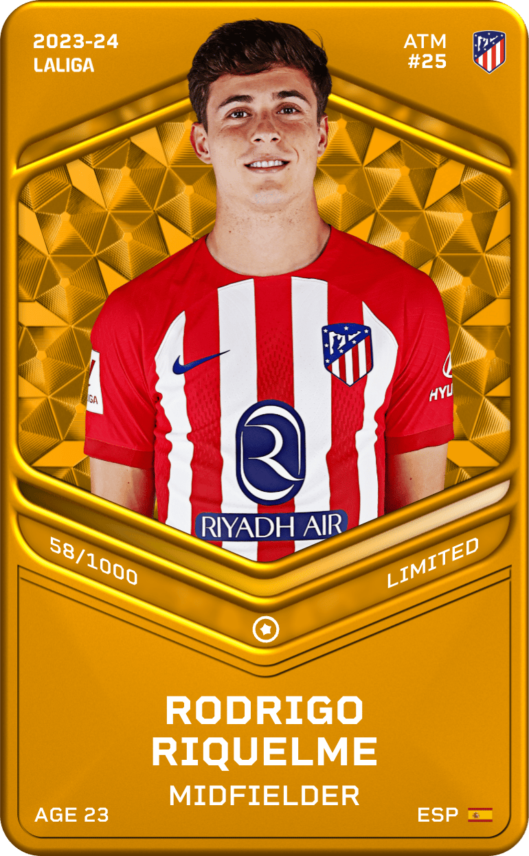 Rodrigo Riquelme 2023-24 • Limited 58/1000