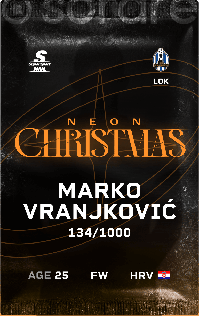 Marko Vranjković 2024-25 • Limited 134/1000