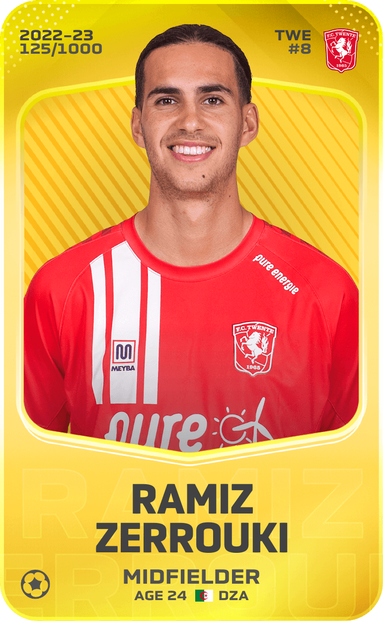 Ramiz Zerrouki 2022-23 • Limited 125/1000