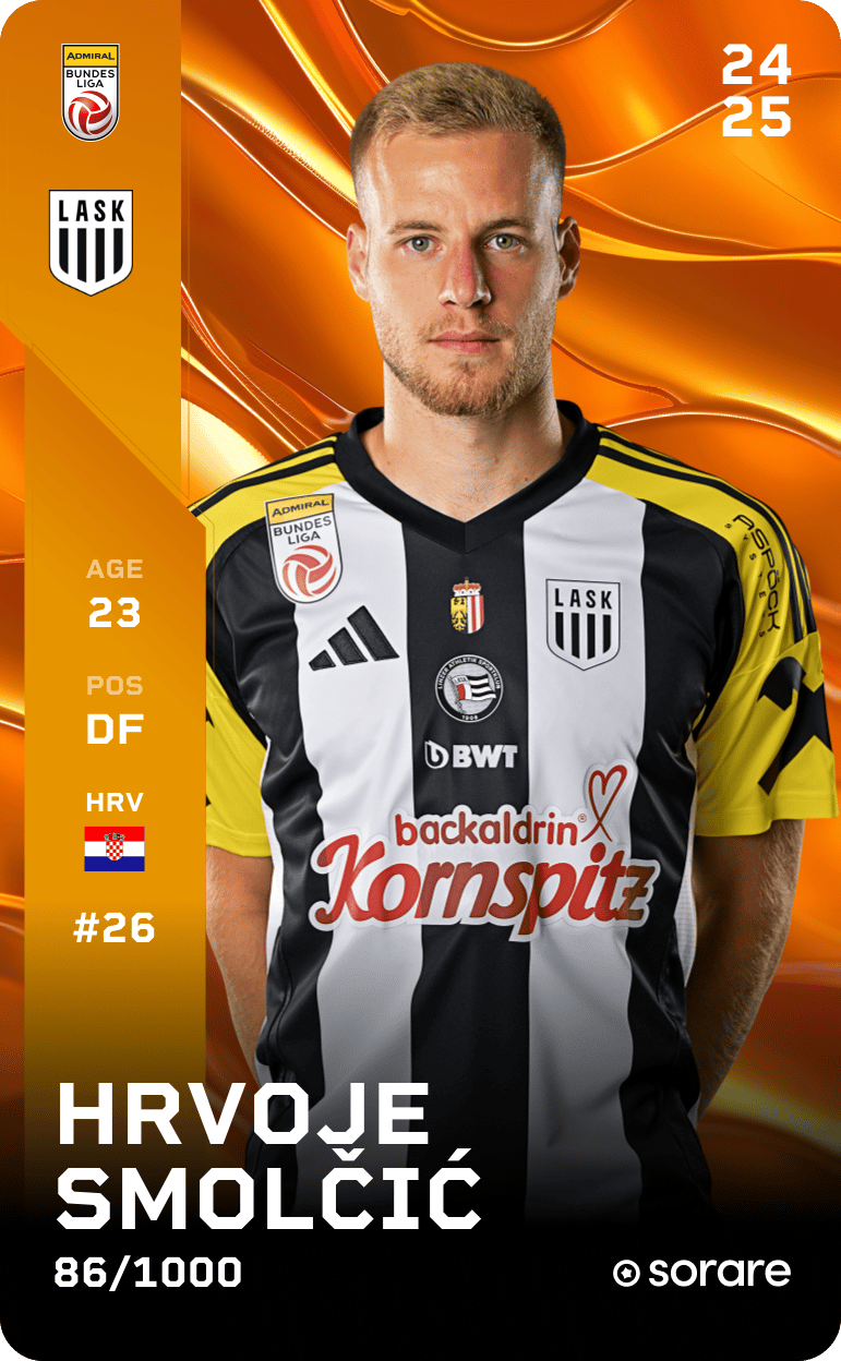 Hrvoje Smolčić 2024-25 • Limited 86/1000