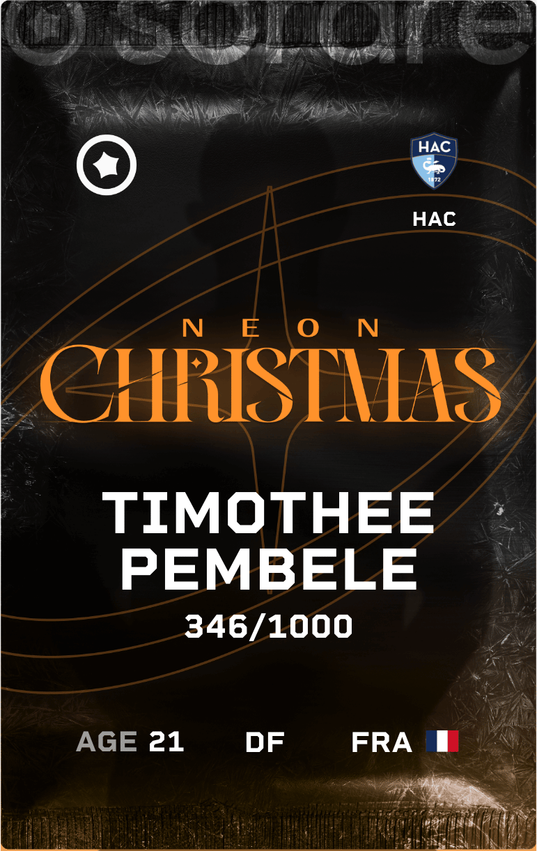 Timothee Pembele 2024-25 • Limited 346/1000