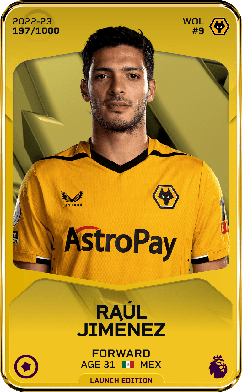 Raúl Jiménez 2022-23 • Limited 197/1000