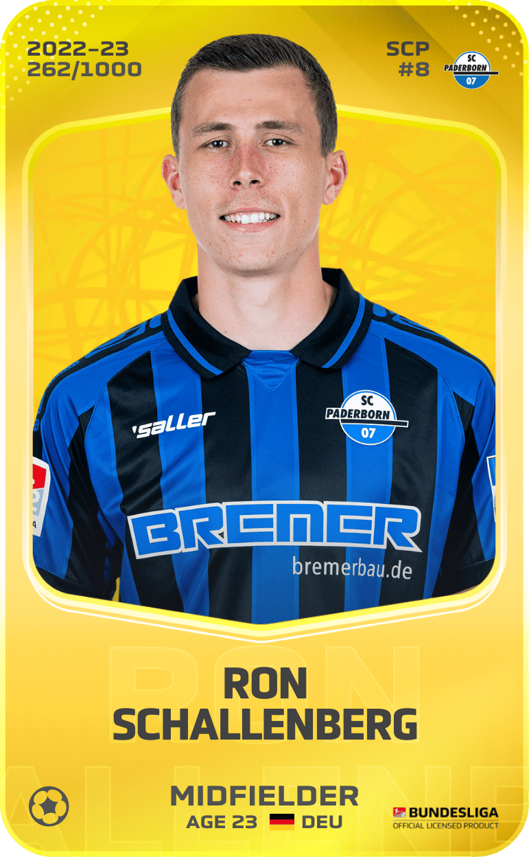 Ron Schallenberg 2022-23 • Limited 262/1000