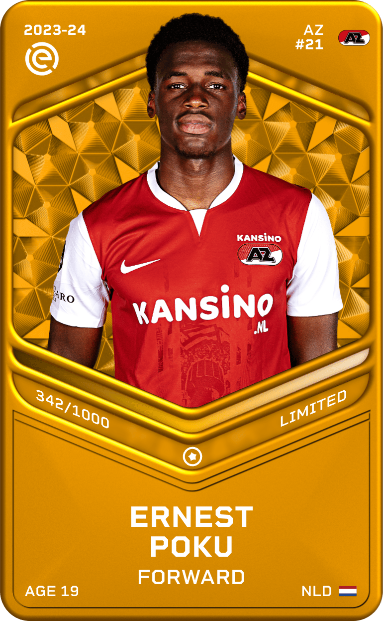 Ernest Poku 2023-24 • Limited 342/1000
