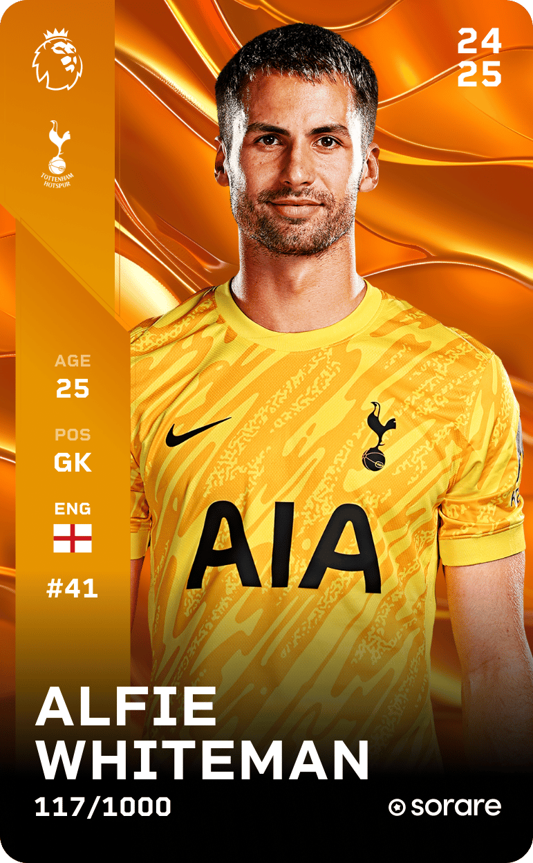Alfie Whiteman 2024-25 • Limited 117/1000