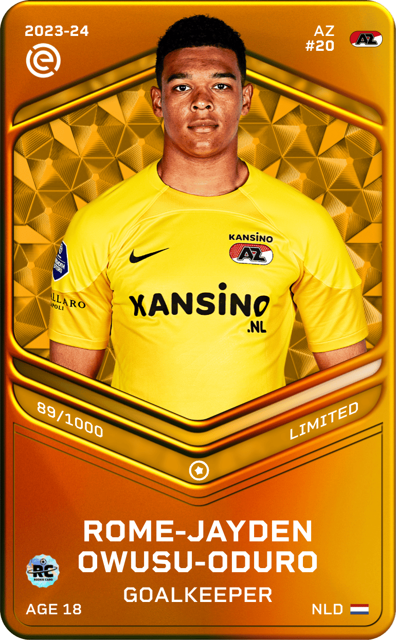 Rome-Jayden Owusu-Oduro 2023-24 • Limited 89/1000