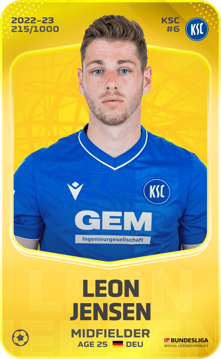 Leon Jensen 2022-23 • Limited 215/1000