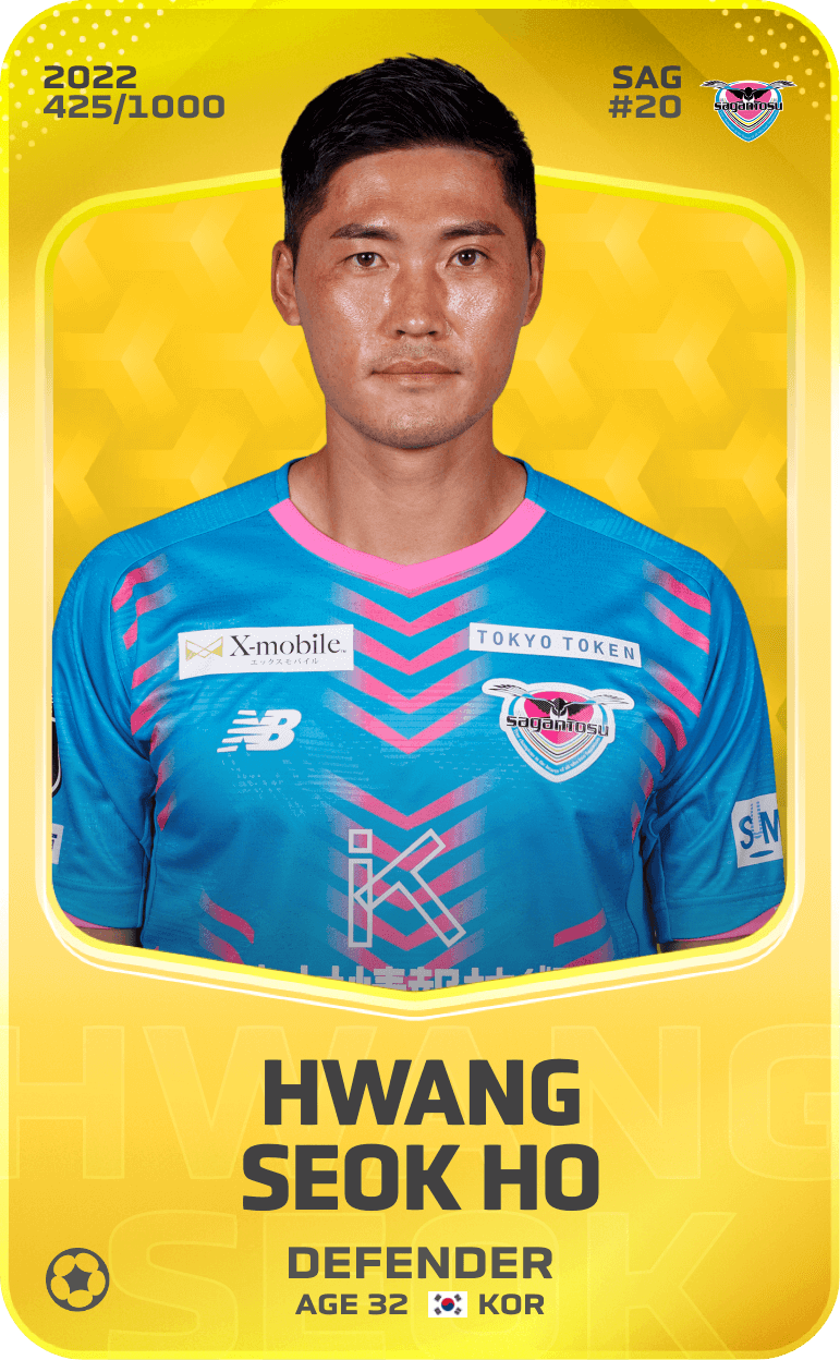HWANG Seok Ho 2022-23 • Limited 425/1000