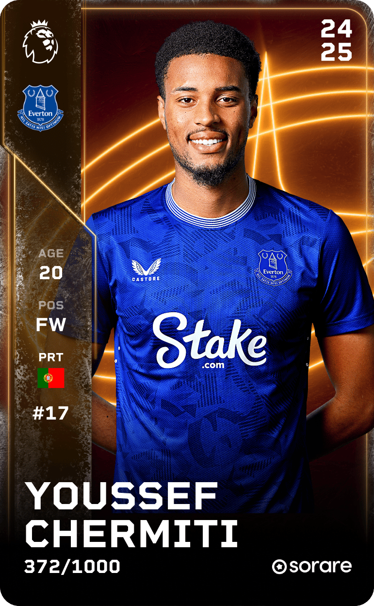 Youssef Chermiti 2024-25 • Limited 372/1000