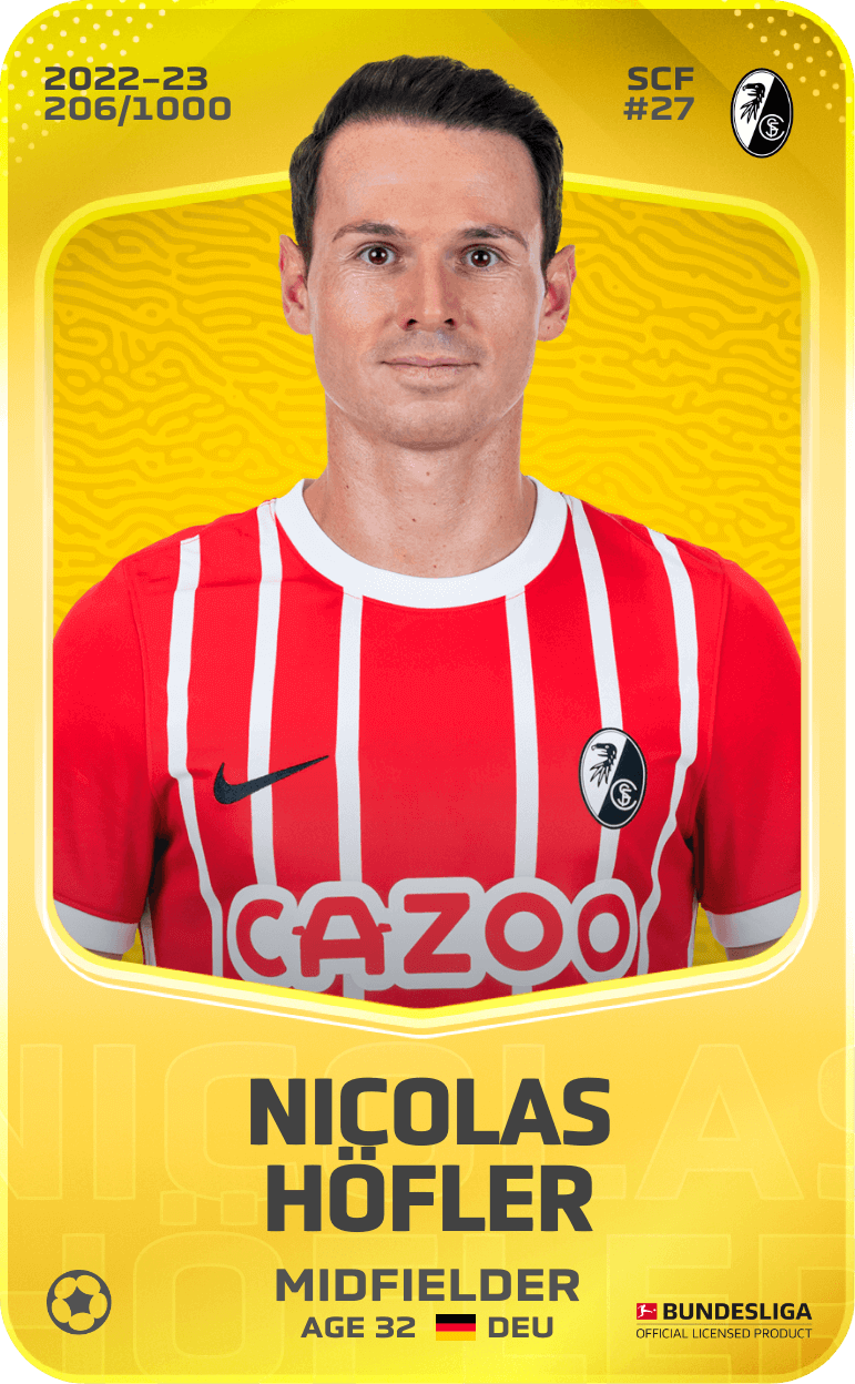 Nicolas Höfler 2022-23 • Limited 206/1000