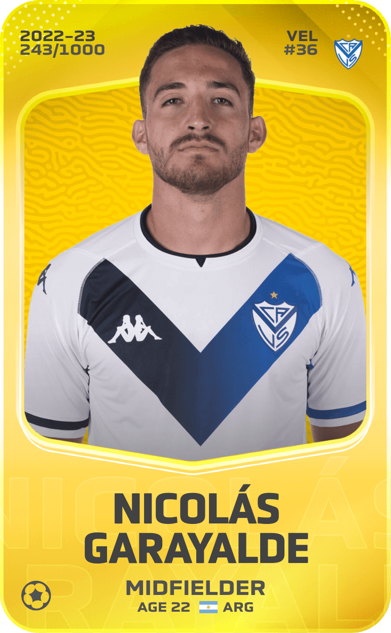 Nicolás Garayalde 2022-23 • Limited 243/1000