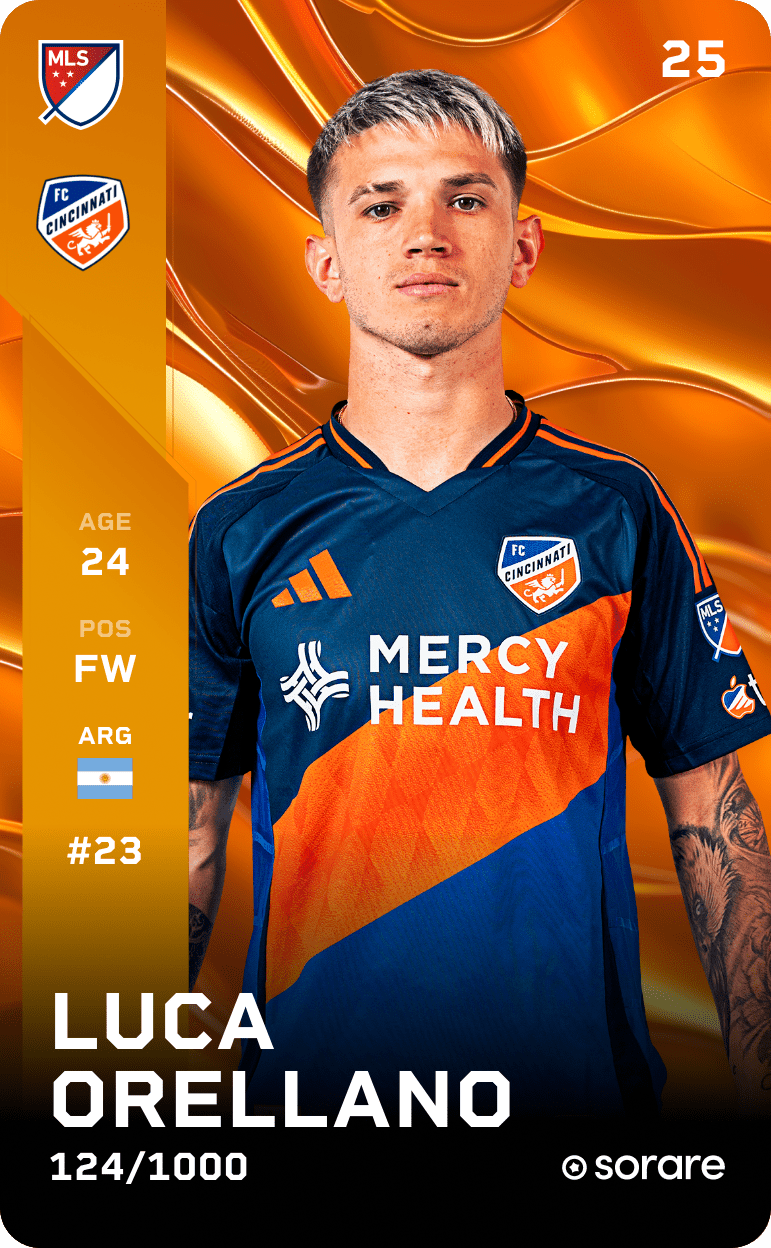 Luca Orellano 2025-26 • Limited 124/1000