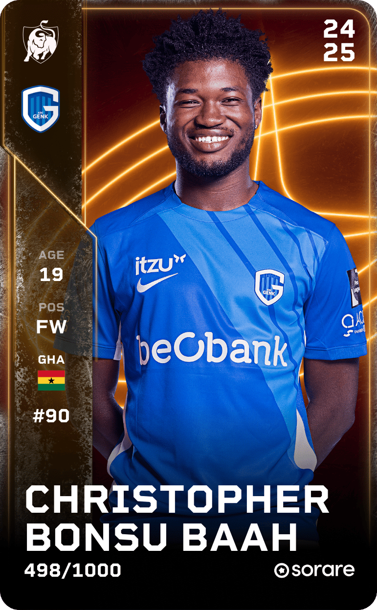 Christopher Bonsu Baah 2024-25 • Limited 498/1000