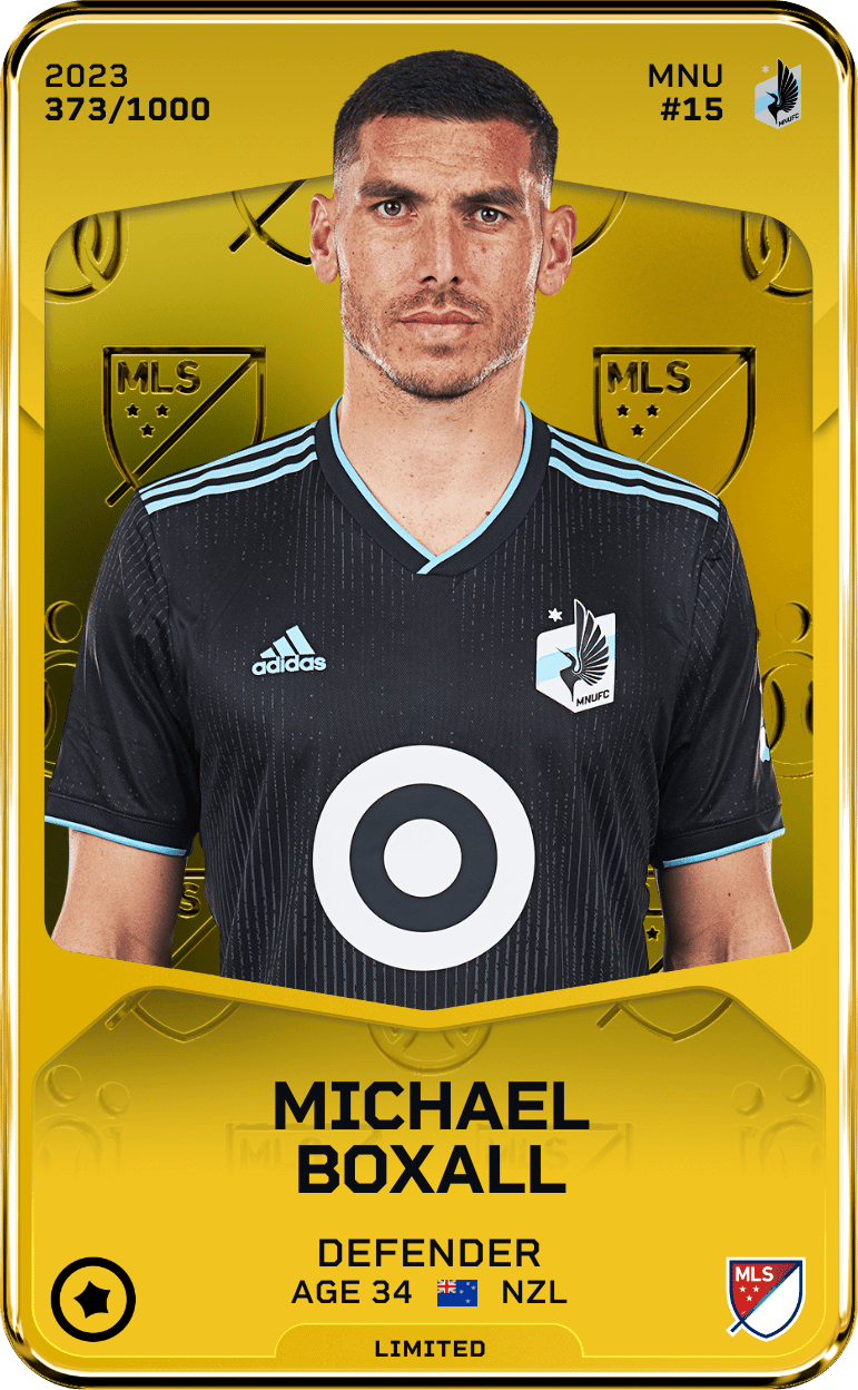 Michael Boxall 2023-24 • Limited 373/1000