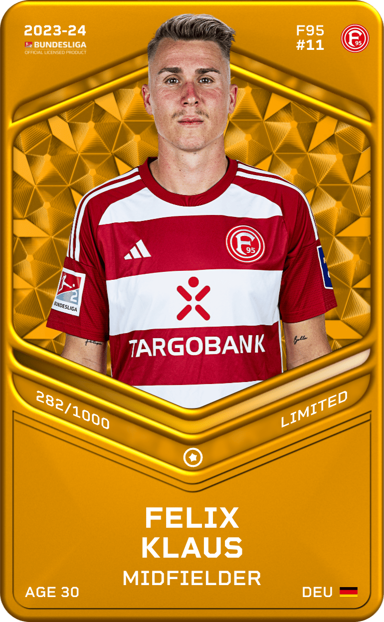 Felix Klaus 2023-24 • Limited 282/1000