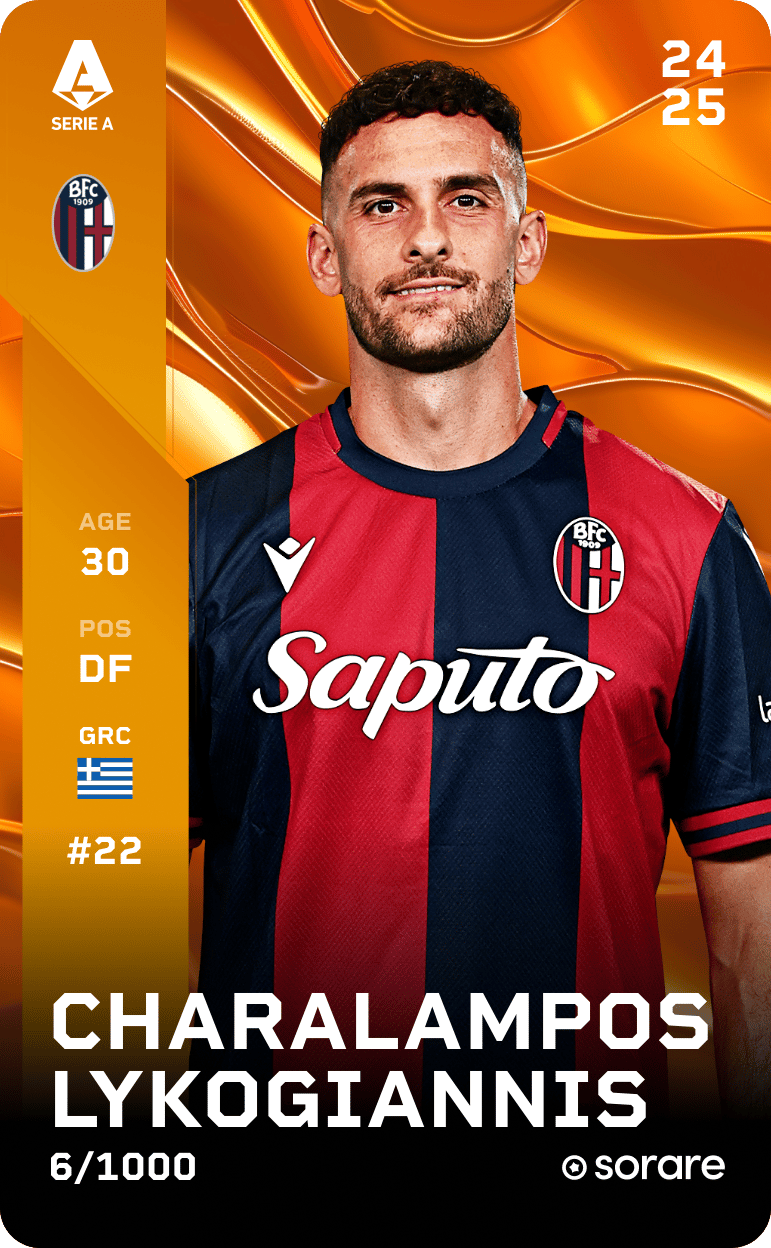 Charalampos Lykogiannis 2024-25 • Limited 6/1000