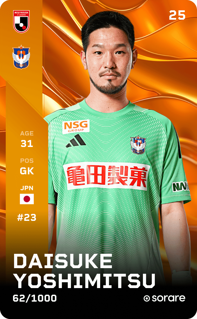 Daisuke Yoshimitsu 2025-26 • Limited 62/1000