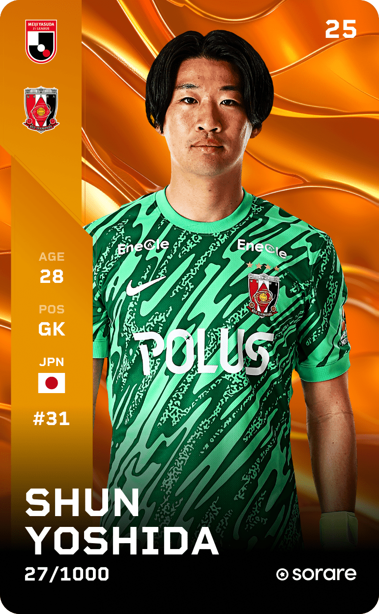 Shun Yoshida 2025-26 • Limited 27/1000