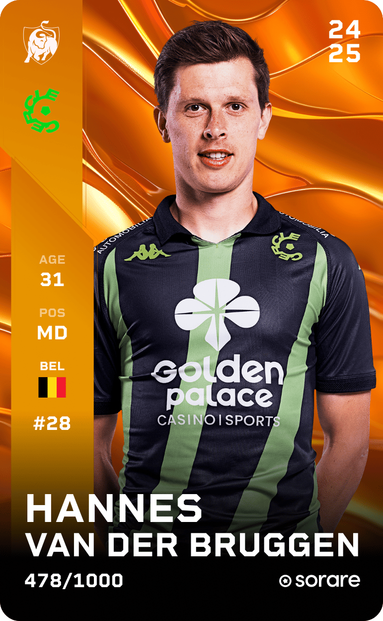 Hannes Van der Bruggen 2024-25 • Limited 478/1000